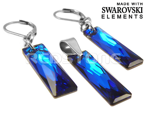 Sada Swarovski Elements RED8083